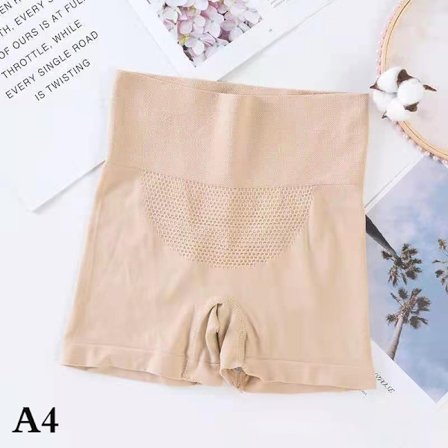 Kvinner Høy midje Sikkerhetsbukser Slanking Truser Sømløs B