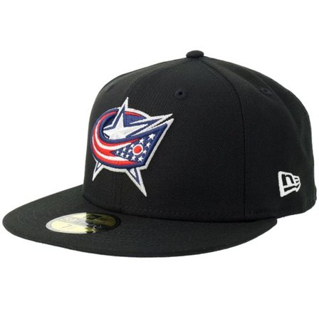 New Era - NHL Svart fitted Keps - Columbus Blue Jackets 59FIFTY Black Fitted @ Hatstore