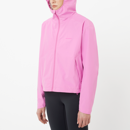 Salomon - Jassen Kleding Outscape 2l Short Jkt W - Cyclamen