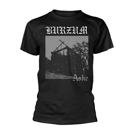 Burzum Unisex Adult Aske Back Print T-Shirt 3XL Svart