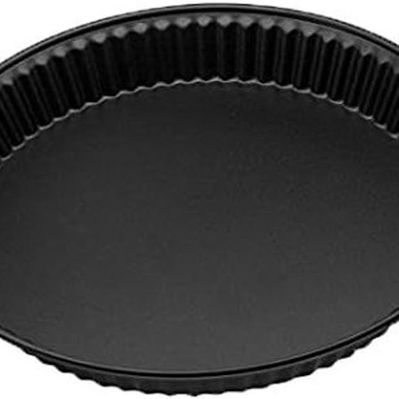 Pizzaform, non-stick karbonstål bakeform, stekeovnsform, dyp non-sticky