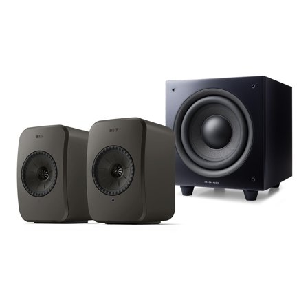 KEF LSX II LT + MALMÖ SUB 8 Stereosystem til TV