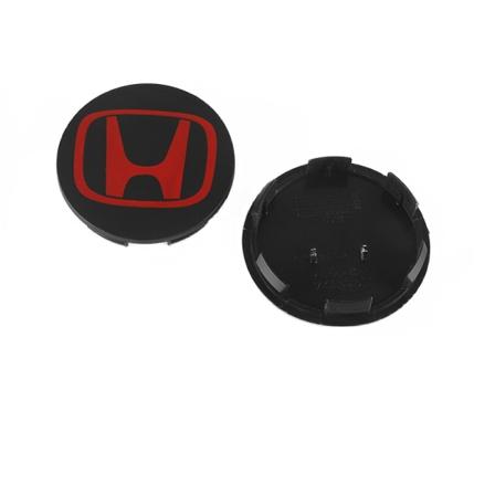 Passer til Honda hjulnavsenterdeksel (4 stk.) (69 mm svart)