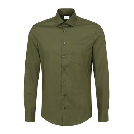Seidensticker Business Shirt Slim , Groen , Heren , Maat: 3XL