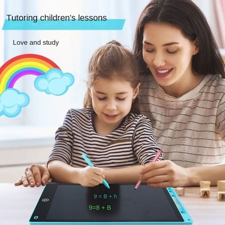 LCD-skrivplatta Ritplattor SVART 16 tum