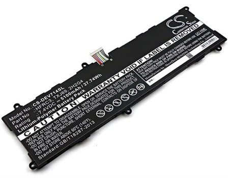 Batteri til tablet til DELL Venue 11 Pro 7140, Venue 11 Pro 7140 Tablet