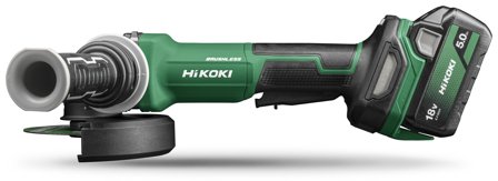HiKOKI G1813DVF Vinkelsliper med batteri og lader, Maskiner