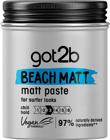 Got2b got2b Beach Matt Paste Hårvoks 100 ml, Hår, Hårstyling, Hårvoks