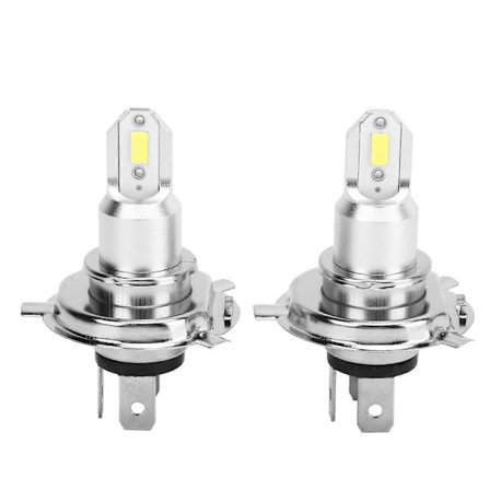 H4 LED Strålkastarlampor 110W 2600LM 6000K Vitt Ljus 2ST för Motorcykel Bil SUV Lastbil