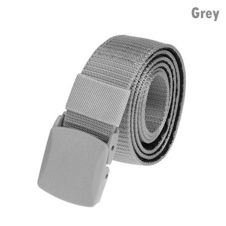 Nylon Hidden Cash Pocket Taktisk midjeband GRÅT - spot sales