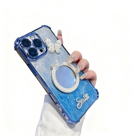 iPhone 15 Pro Max telefondeksel med sminkespeil