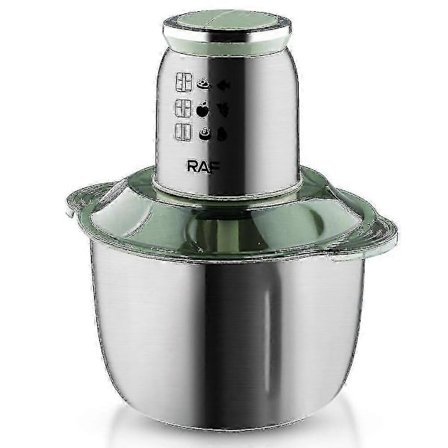 1000w Elektrisk Matprosessor Kjøttkvern Rustfritt Stål Matkutter Grønnsakskutter Hjemmekjøkken Matbehandlingsmikser