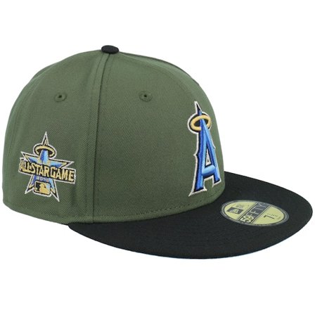New Era - Verde Gorra - Los Angeles Angels Greenland 59FIFTY All Star Game 10 Rifle Green/Black Fitted @ Hatstore