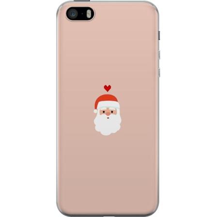 Apple iPhone 5s Gjennomsiktig deksel Kjærlighet Tomte