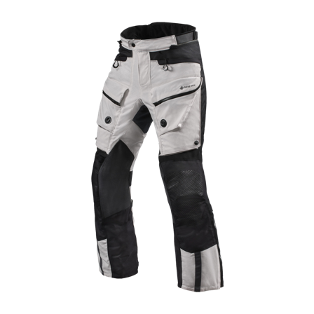 Revit Defender 3 GTX Motorcycle Trousers Silver/Black S
