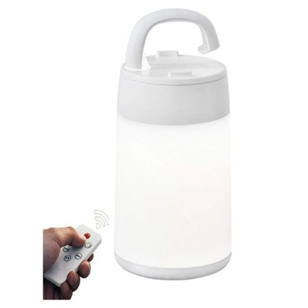 Berørings LED Nattlampe med Håndtak for Barn USB Oppladbar Sengelampe for Barnerom Justerbar Lysstyrke og Farge Hvit