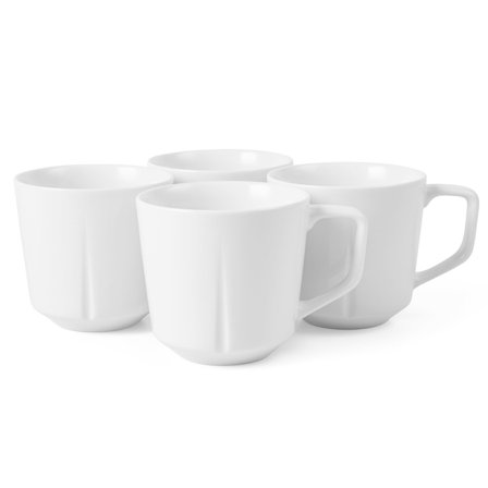 Rosendahl Essentials mugg 30 cl 4-pack, vit | Dukning & Servering > Muggar & Koppar > Kopp | Bagaren och Kocken