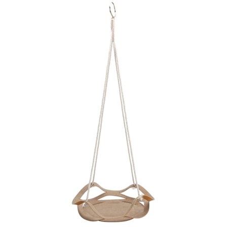 PU Lær Plantebeger Vegghengt Plantekasse Hylle Blomsterpotteholder Innendørs Hjemmeinnredning GulS