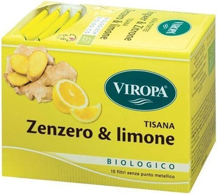 Viropa Zenzero&limone Biologico 15 Filtri