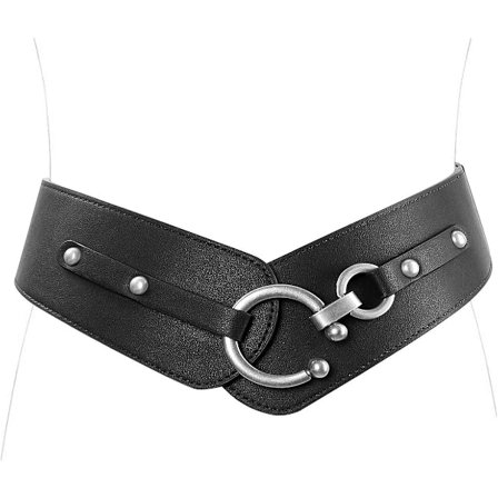 Naisten Muoti Vintage Leveä Joustava Vyötärövyö Lukittavalla Soljella Halloween-vyö