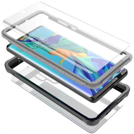 Huawei P30 Pro Heltäckande Premium 3D Skal ThreeSixty Transparent