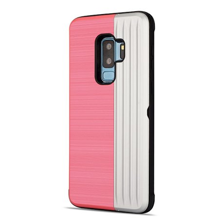 Elegant Skal med Korthållare till Samsung Galaxy S9 Plus