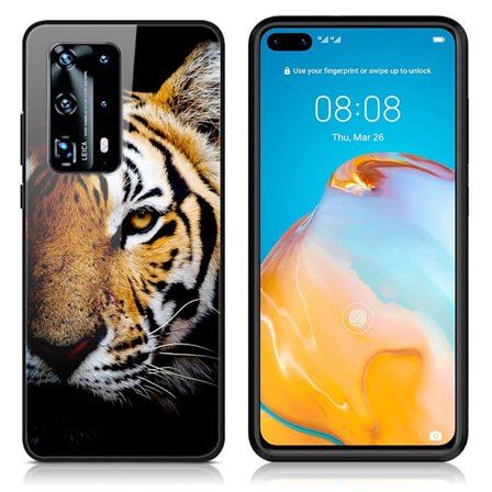 Fantasy Huawei P40 cover - Lilla blomst