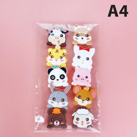 10 St Amine Game Character 3d Croc Charms Tillbehör Dekoration