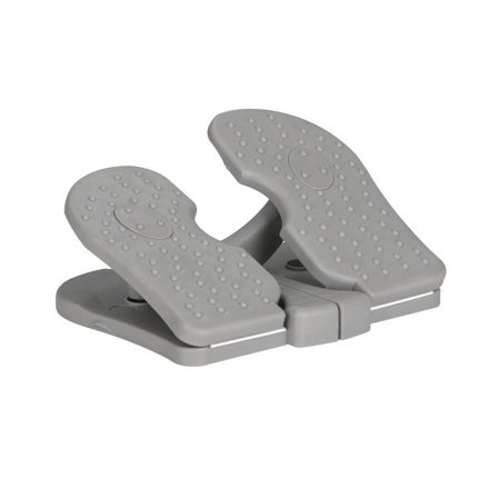 (Grå)Stepper for Trening, Mini Stepper Sammenleggbar Fotpedal Un
