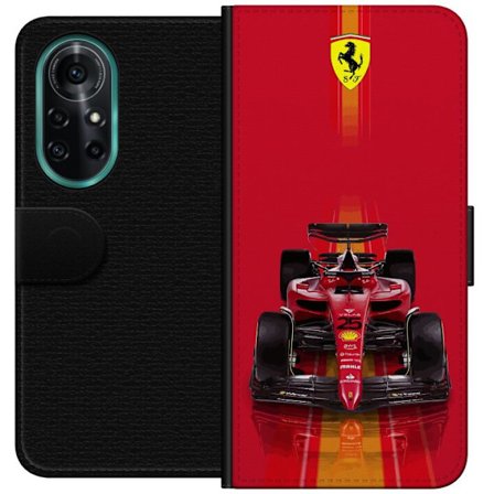 Yhteensopiva Lompakkokotelo Huawei Huawei nova 8 Pro Ferrari Formula 1 -auto ikonisessa punaisessa muotoilussa urheilullisella tarkkuudella