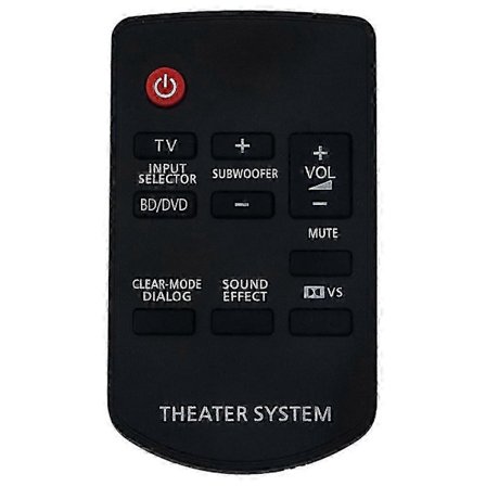 Fjernkontroll Erstatning N2QAYC000027 for Panasonic Theter System SC-HTB10 SC-HTB500 Fjernkontroll