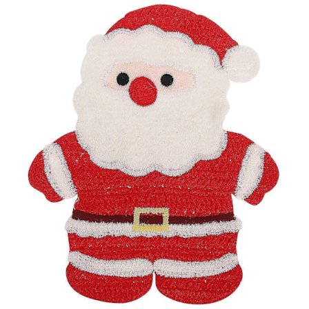 Julemann Broderte Stryke På Merker Jule Julemerke Applikasjon Klestilbehør for Klær Hatter Vesker[D]