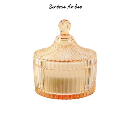 DOFTLJUS bohemiskt glas BRANNDOFT_MGF