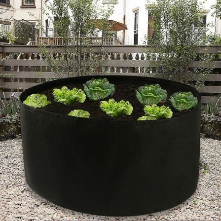 150 Gallon Premium Dyrkningsposer Kraftig Filtstof Plantepotter Indendørs Udendørs Dyrkningsbeholder Med Håndtag