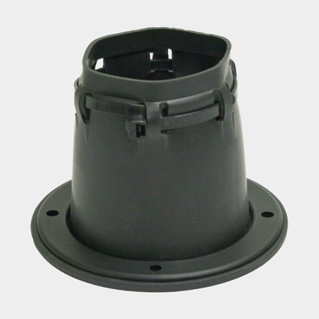 Tætningsbælg båd, med kabelstrip & hård kant, Ø106 mm