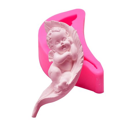 3D Nukkuva vauva silikonimuotti leivontaan Kakkuvuoka Juhlakakun koristelu DIY suklaakarkkisaippua vahaa varten