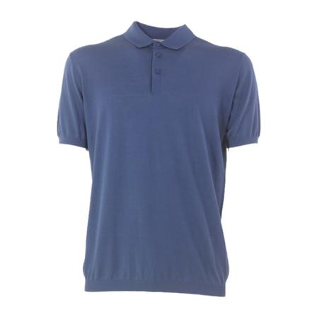 Kangra Pole , Blauw , Heren , Maat: L Polo's