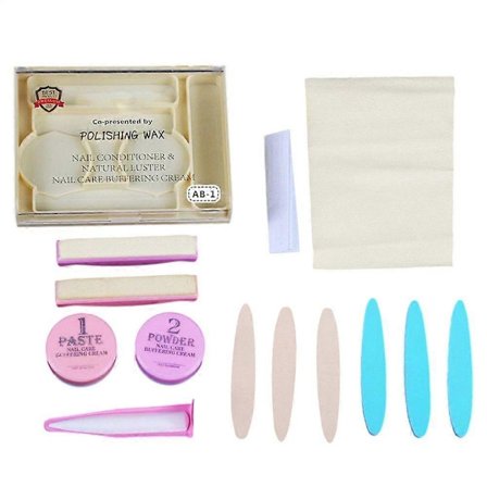 Hot deal til lav pris! P. Shine Japanese Manicure Professional Big Set for Nails MEGA Kit-Glad