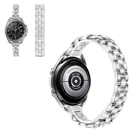 Samsung Galaxy Watch 3 (41mm) rostfritt stål klockarmband - silver