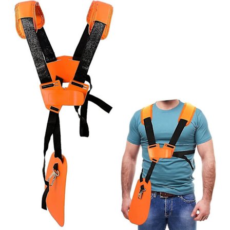 Sling Trimmer - Double Shoulder Harness Trimmer With Adjustable Durable Nylon Belt For Brush Cutter Or Gardenning (for Stihl Fs, Km Series Trimmer)