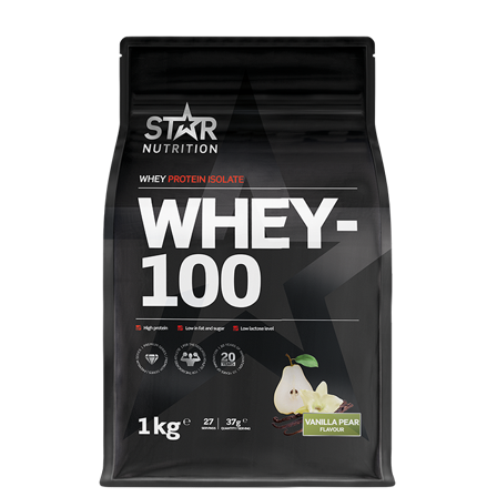 Star Nutrition Whey-100 Vassleprotein 1 kg