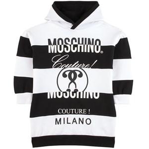 Moschino Black Logo Striped Hoodie 4 years - Dresses - 4 years - Black - Mädchen