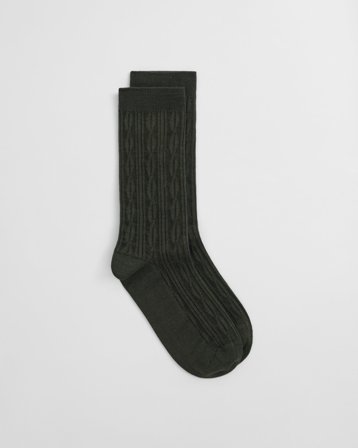GANT Damen Zopfstrick Socken (36-38)