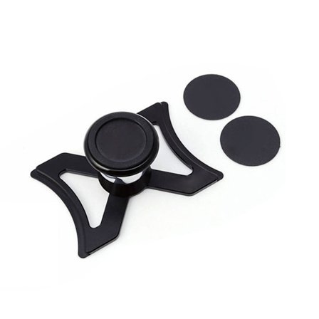 Puhelinpidike auton ilmastointiritilään, 360 astetta kääntyvä puhelinpidike Audi A3 / S3 -malleille, musta