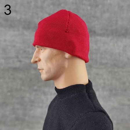 Dockstickad mössa Mode för män 3 3