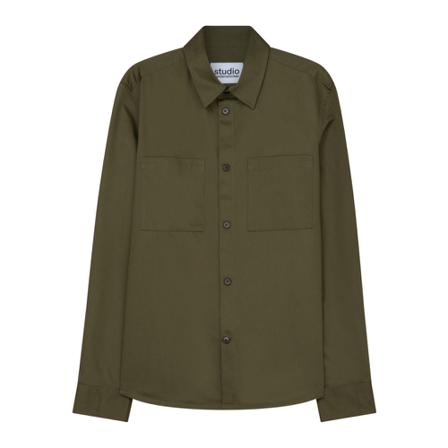 Seidensticker overshirt Regular , Groen , Heren , Maat: 3XL