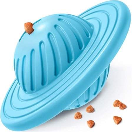 Interaktiv hundelegetøj godbid bold mad dispenser iq puslespil legetøj til mellemstore store hunde, der leger med jagt og tygning
