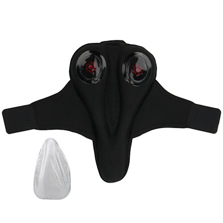 Mountainbike Sittdyna Utomhus Cykel Mjukt Sitsöverdrag Sadelkudde Röd