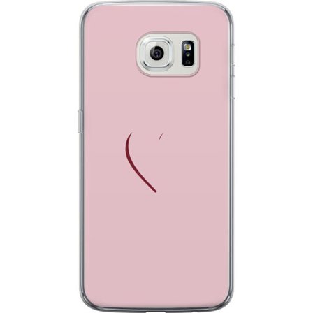 Yhteensopiva Puhelinkuori Samsung Samsung Galaxy S6 edge SoftPinkLove