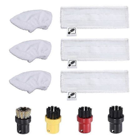 Mikrofiber moppepuder, genanvendelige gulvrensepuder til hårdttræ, våde tørre moppepuder, tykke absorberende moppehoveder, sikre til alle gulve